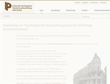 Tablet Screenshot of ipp-halle.de